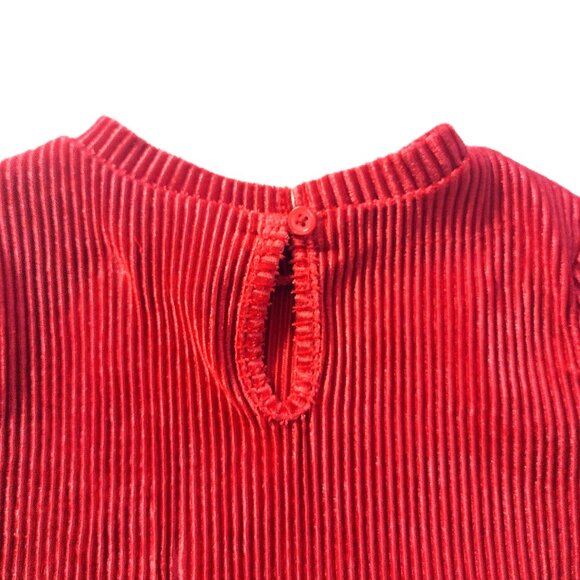 Wonder Nation Toddler Girls Red Velour Holiday Top & Pants Set ~ 4T ~ New w/Tags - Picture 5 of 14